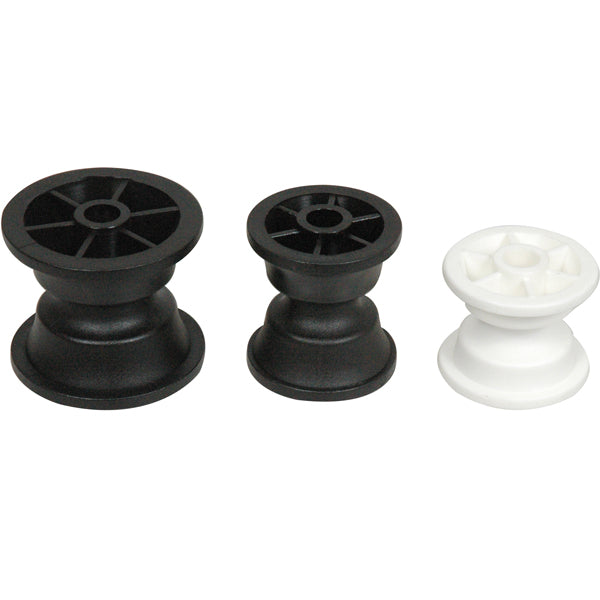 SeaTec, Nylonhjul för ankarrulle, Ø 54 mm, bredd 48 mm, hål Ø 12 mm
