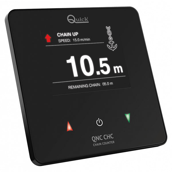 Quick, manöverpanel/kedjeräknare QNC CHC, 12/24 Vdc, IP67, 3,5" färgdisplay