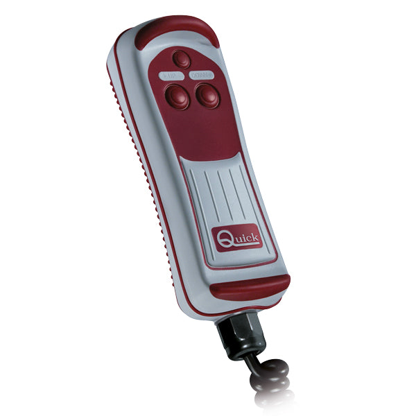 Snabb, vattentät fjärrkontroll, 2 kanaler, IP67, 3,5 m kabel