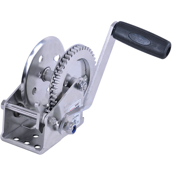 Rock, Trailer vinsch RPW1000, 454 kg, 4,2:1 växel, Kapacitet: 20,0 m vajer Ø 5,0 mm