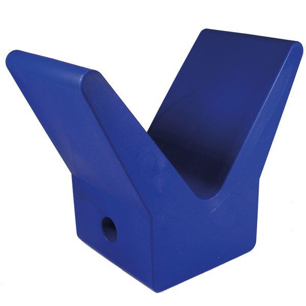 SeaTec, Stångstöd, Blå, Hårdgummi, Ø67mm, Hål Ø13mm