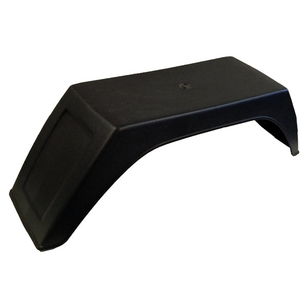 SeaTec, Plastskärm för 8" hjul, Svart, Passar till Brenderup och Variant släpvagnar