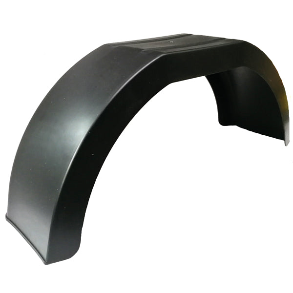 SeaTec, Plastskärm för 13" & 14" hjul, Svart, Passar till Brenderup- och Variant-släpvagnar