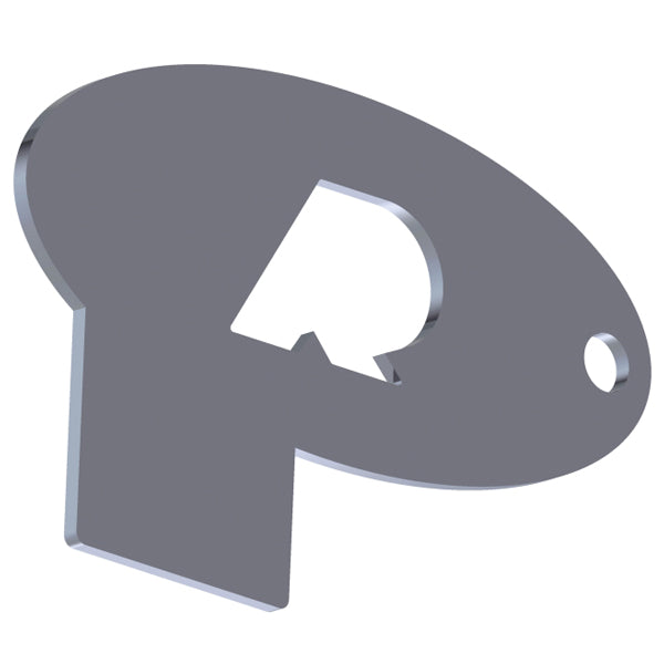 Rutgerson, Däckpumpnyckel, Kompatibel med Rutgersons däckpumpningssystem, Slitstark metall