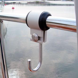 NOA, Krok för repkrok, Rostfritt stål, 100x50 mm