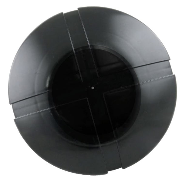 SeaTec, Topplatta för krympplaststöd på båt, Slitstarkt plastmaterial, Standardstorlek, Vit