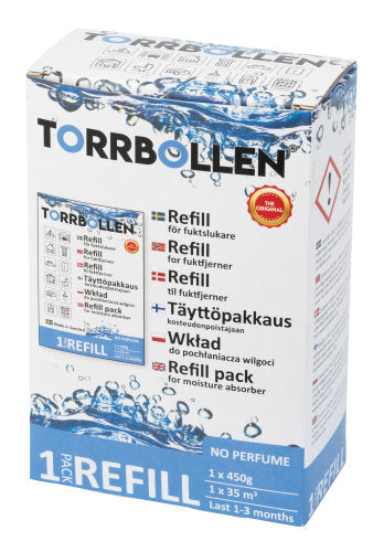 Torrbollen, Refill för avfuktare, 1 st, Förhindrar kondens och fukt