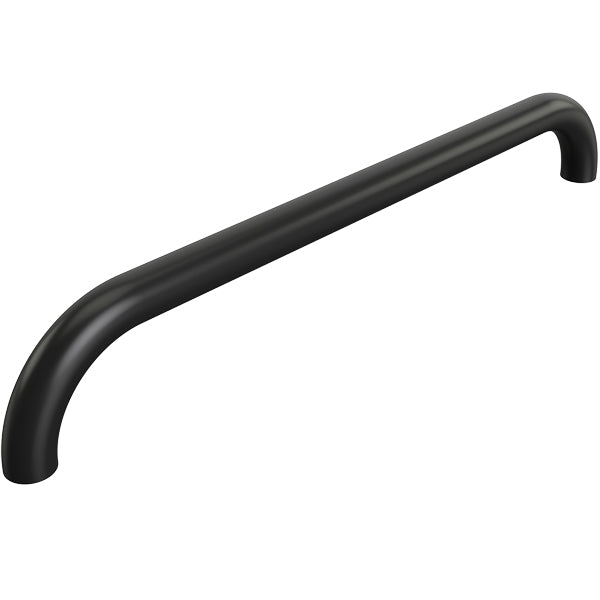 Roca, Grepplist, Svart anodiserat, Rostfritt stål, 450mm, 90°