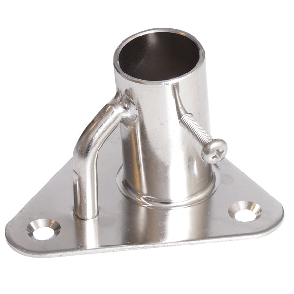 SeaTec, Triangulär Sceptrefot 84º, Ø25,4mm, 85x85mm