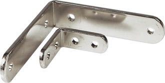 SeaTec, Vinkelfäste, 70x70mm, 18mm, rostfritt stål