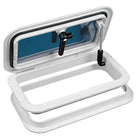 Nuova Rade Euro 1 luge i hvid farve, størrelse 45x27 cm, set forfra.