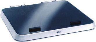 Gebo, Takfönster 620x620mm, Rökfärgat glas med friktionsbroms, 680x680mm