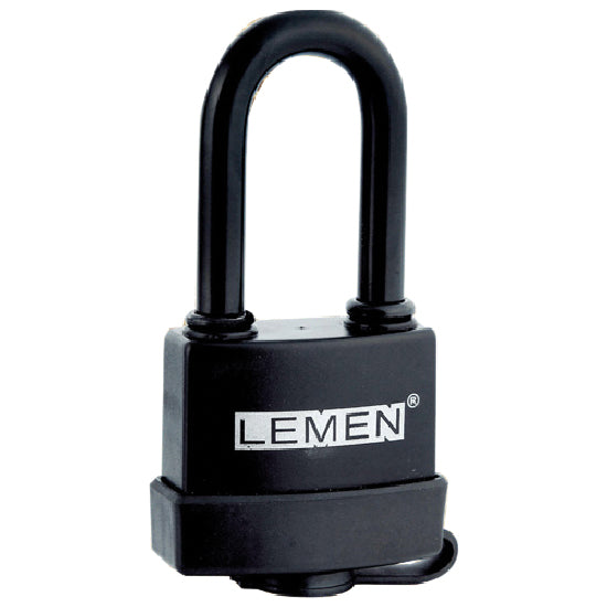 SeaTec, vattentätt hänglås med lång bygel i ABS-plast, 50 mm, 6 stift, Ø 9,7 mm