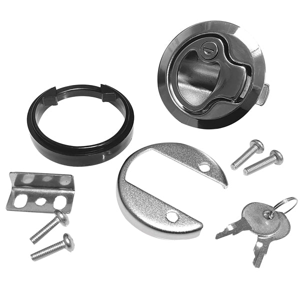 Roca, Självlåsande dörrbeslag, Justerbar 2-22 mm, AISI 316