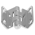 Roca hængsel 32x37mm set forfra med blank finish