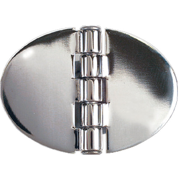 Roca, Elips-gångjärn, AISI 316 rostfritt stål, 67x48mm, inkl. M5-skruvar