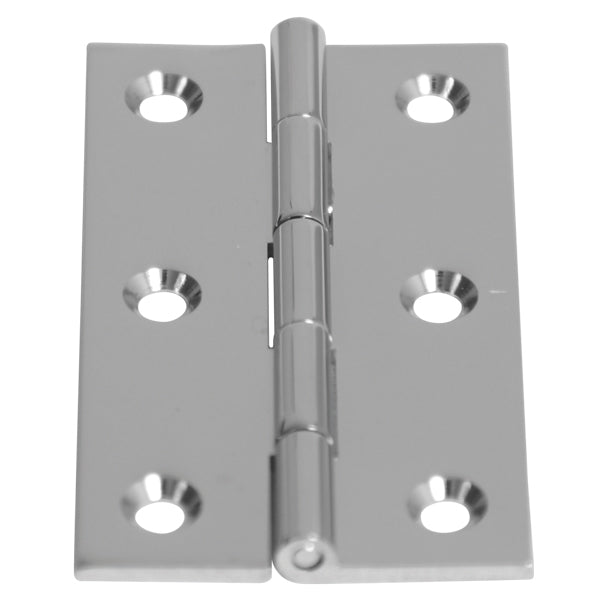 Roca, Kantgångjärn, förkromad mässing, 35x63,5mm