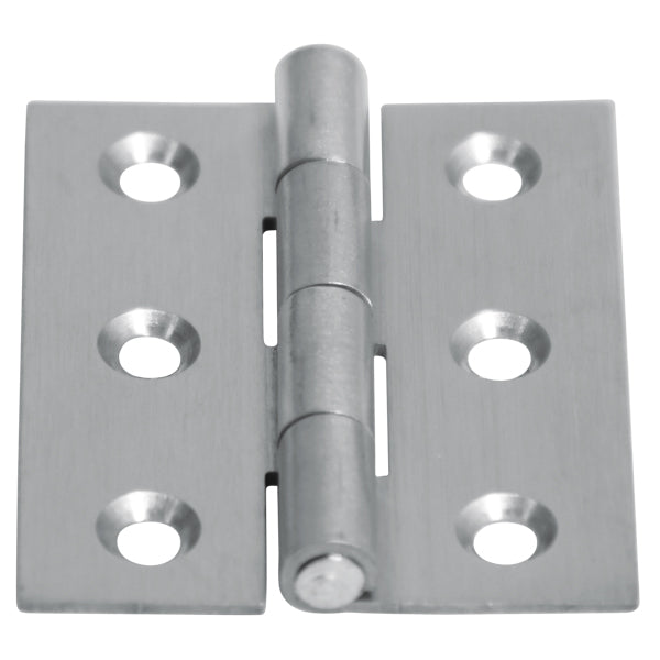 Roca, Kantgångjärn RF, Rostfritt stål AISI 304, 40x50 mm