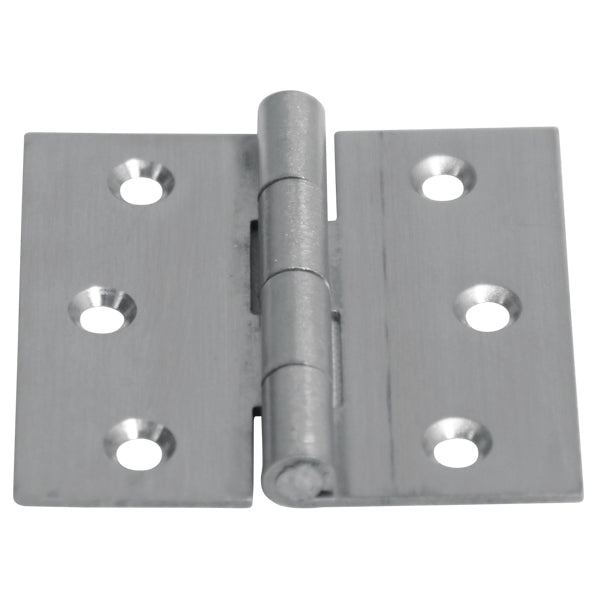 Roca, Kantgångjärn RF, 50x50 mm, AISI 316, Rostfritt stål