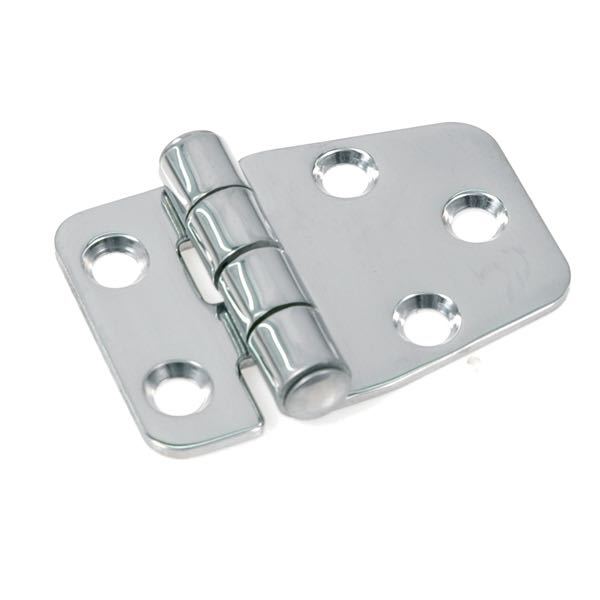 1852, Gångjärn RF, 56 x 38 mm, Rostfritt stål, AISI 316, Högpolerat