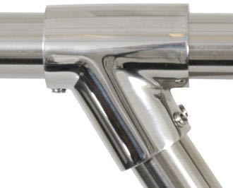 SeaTec, Y-stycke Ø22mm, 60° AISI 316, rostfritt stål