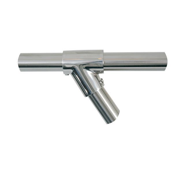 SeaTec, Y-stycke Ø25mm - 60° RF rostfritt stål AISI 316