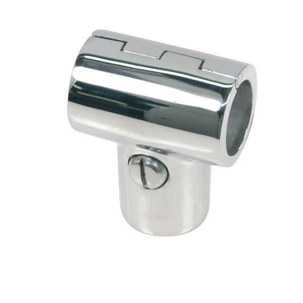 SeaTec, T-stycke Ø25mm, 90° gångjärn, AISI 316 rostfritt stål