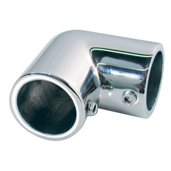 SeaTec, 90° armbåge 90° Ø25mm, AISI 316, polerat rostfritt stål