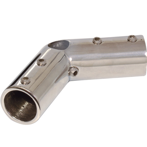 SeaTec, Krök Ø22mm - 110°, Polerat rostfritt stål AISI 316