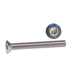 1852 Maskinskrue Linseh Torx 4 x 16 A4 set fra siden, klar til brug