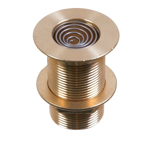 Guidi, genomföring mässing, 1 1/4", Ø 60 mm, L 75 mm