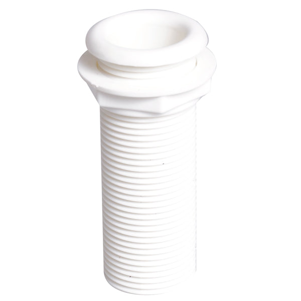 SeaTec, Bilge Feedthrough, Vit, L: 155 mm, Utv. Ø: 39 mm, In. Ø: 25 mm
