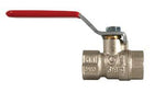 Guidi kuglehane 3/8" i rustfrit stål set forfra
