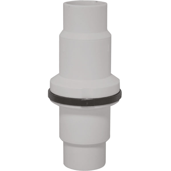 Lalizas, Horisontell backventil, 1 1/2" - 1 1/4", Högkvalitativ plast