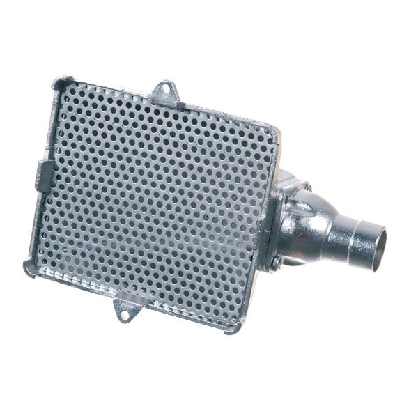 SeaTec, Bottensil AISI 316, 115 x 100 mm, Ø 25 mm, Horisontell