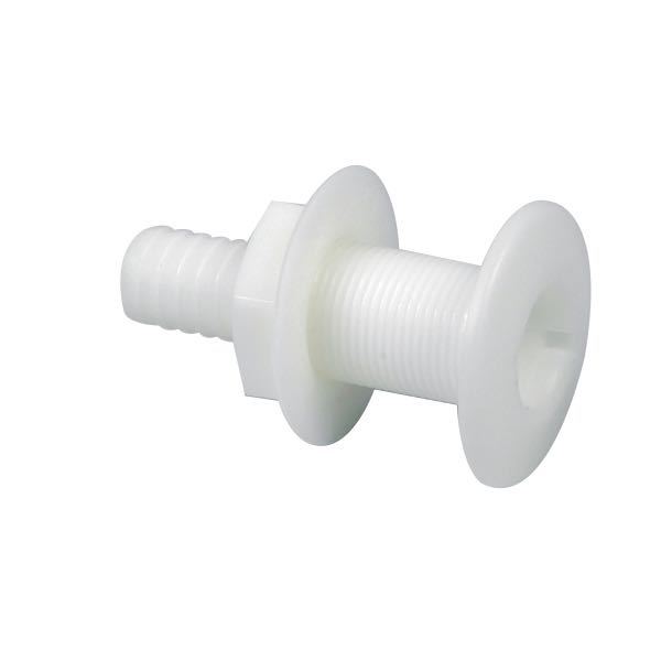 TMC, PVC-genomföring, 5/8"-gänga, 16 mm slangkoppling