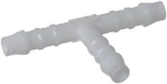 SeaTec, T-stycke i plast, 6 mm, Bränsle- och dieselbeständig, För slangar 6-25 mm