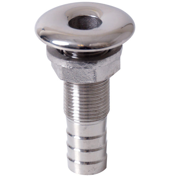 1852, Skrovgenomföring RF stål, 1/2", 18 mm, AISI 316