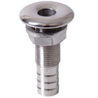 Gennemføring RF 1 1/4" i rustfrit stål, vist fra siden.