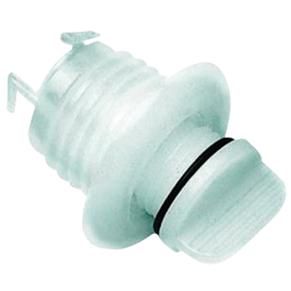 Nuova Rade, Längdplugg med skruvhål, Vit, Ø40 mm, 27,0 mm