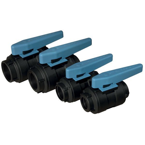 Trudesign, Kulventil Komposit 1/2", IMCI-certifierad