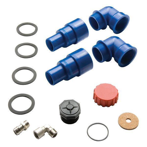 SeaTec, tillverkningssats för tankar, komplett uppsättning med kopplingar och slangar, korrosionsbeständigt material