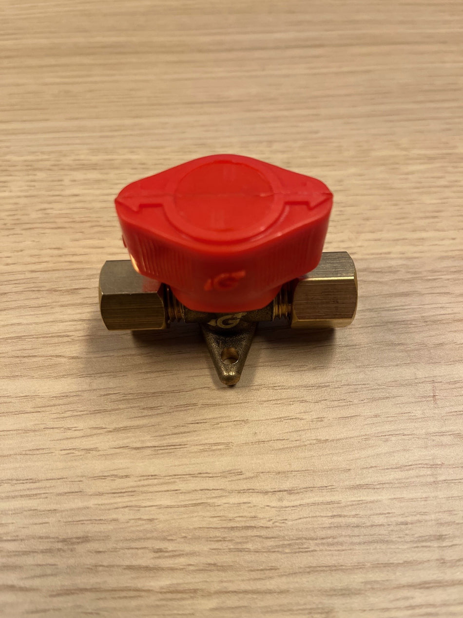 Gasolkran med 8mm röranslutning