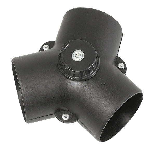 SeaTec, Y-ventil med spjäll, 60 mm, svart