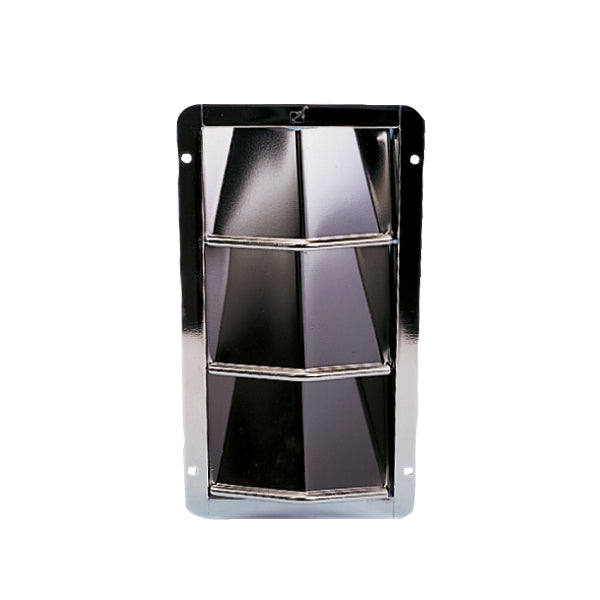 Roca, ventilgaller, svart 3-galler, AISI 304 rostfritt stål, monteringshål 188x90 mm