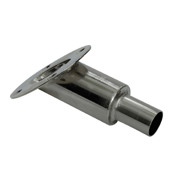 1852, Vinklad avgaskanal Ø22 mm, 2 kW