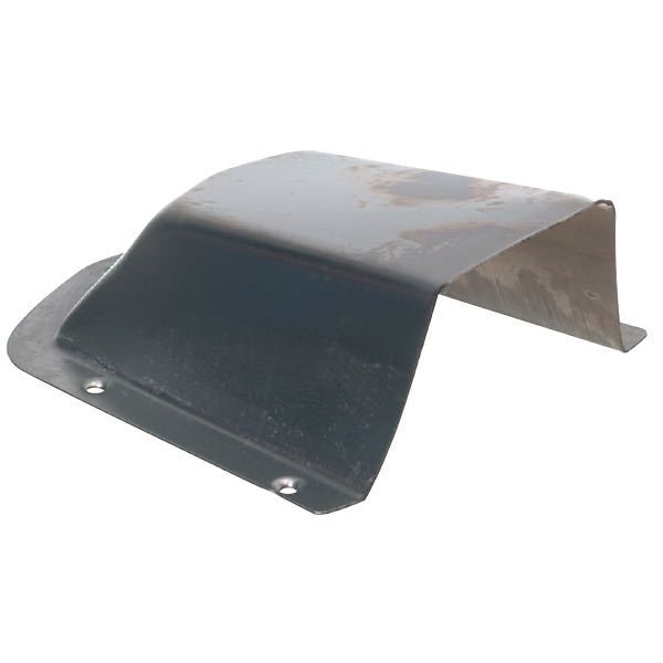 SeaTec, Ventilationshuv, rostfritt stål, 130 x 120 mm, platt design