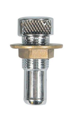 Foresti, Tankventil, Förkromad mässing, 16 mm