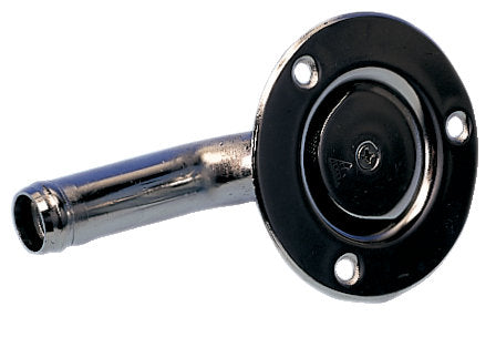 Roca, Avluftningsventil 90° AISI 316, 66 x 55 mm, Godkänd av Sjöfartsverket