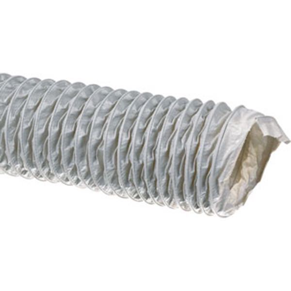 SeaTec, Kanalslang Ø76 mm, 10 m, grå, stålspiral, -25ºC till +125ºC